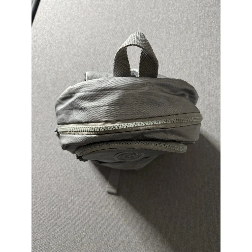 Kipling‎ Medium Backpack Silver Metalic